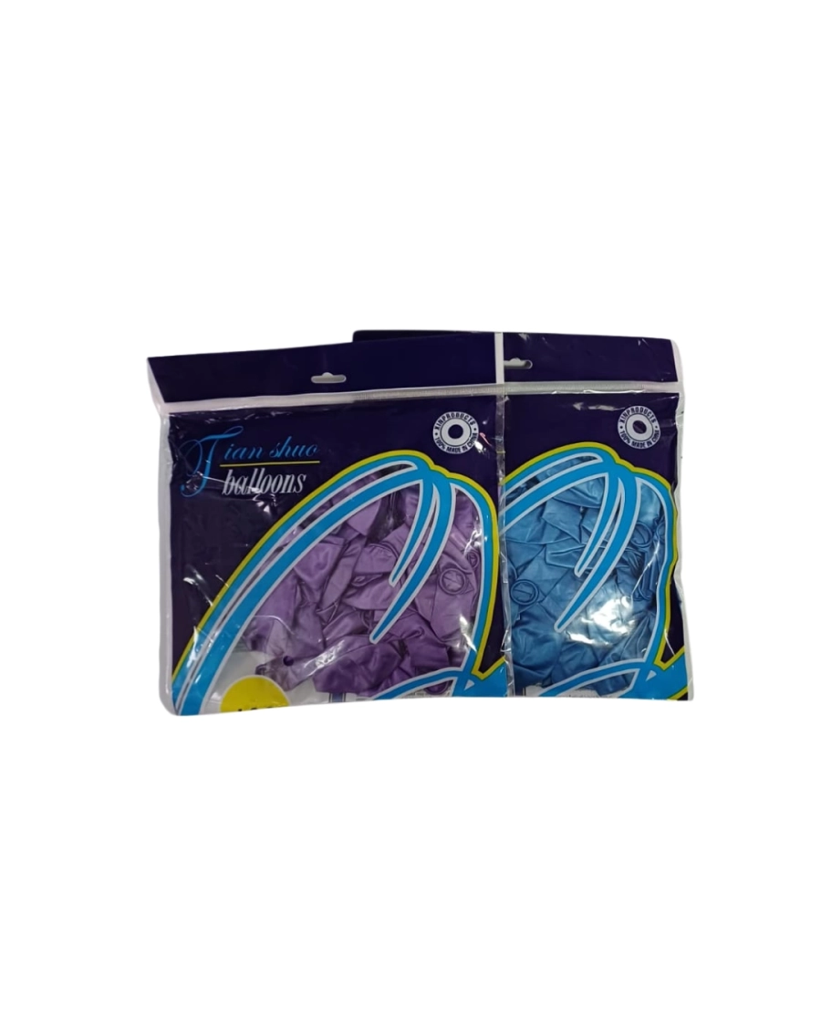PAKETTE 50Lİ METALİK BALON