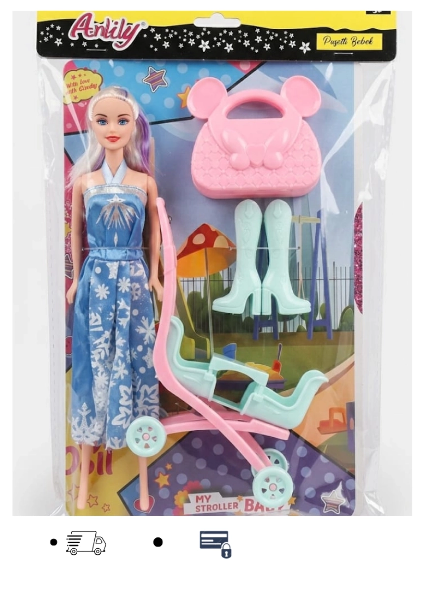 POŞETTE 2Lİ PUSET BEBEKLİ