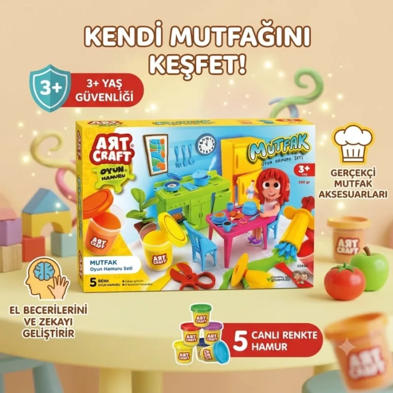 MUTFAK OYUN HAMURU SETİ