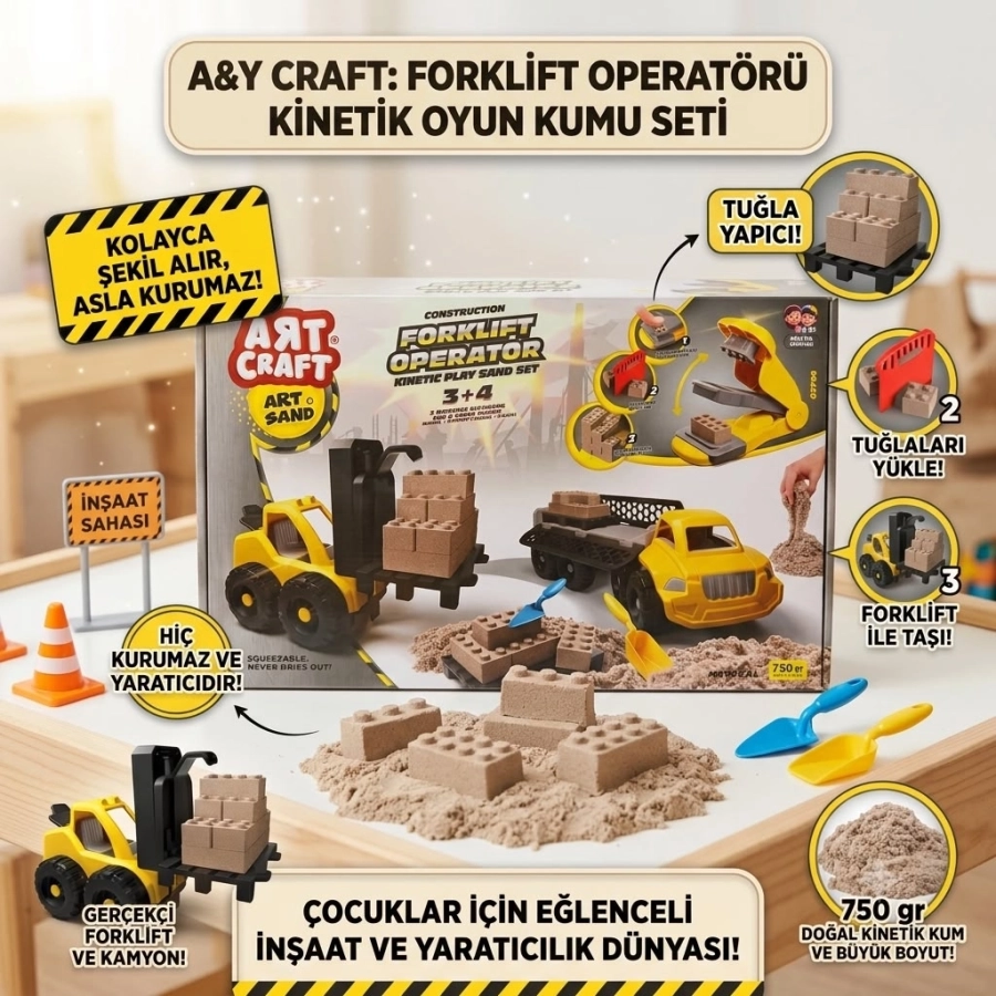 FORKLIFT OPERATÖR KUM SETİ