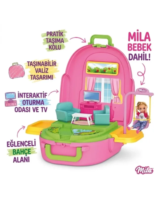 MİLA OTURMA ODASI SIRT ÇANTASI