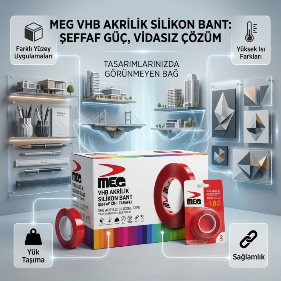 VHB AKRİLİK SİLİKON BANT