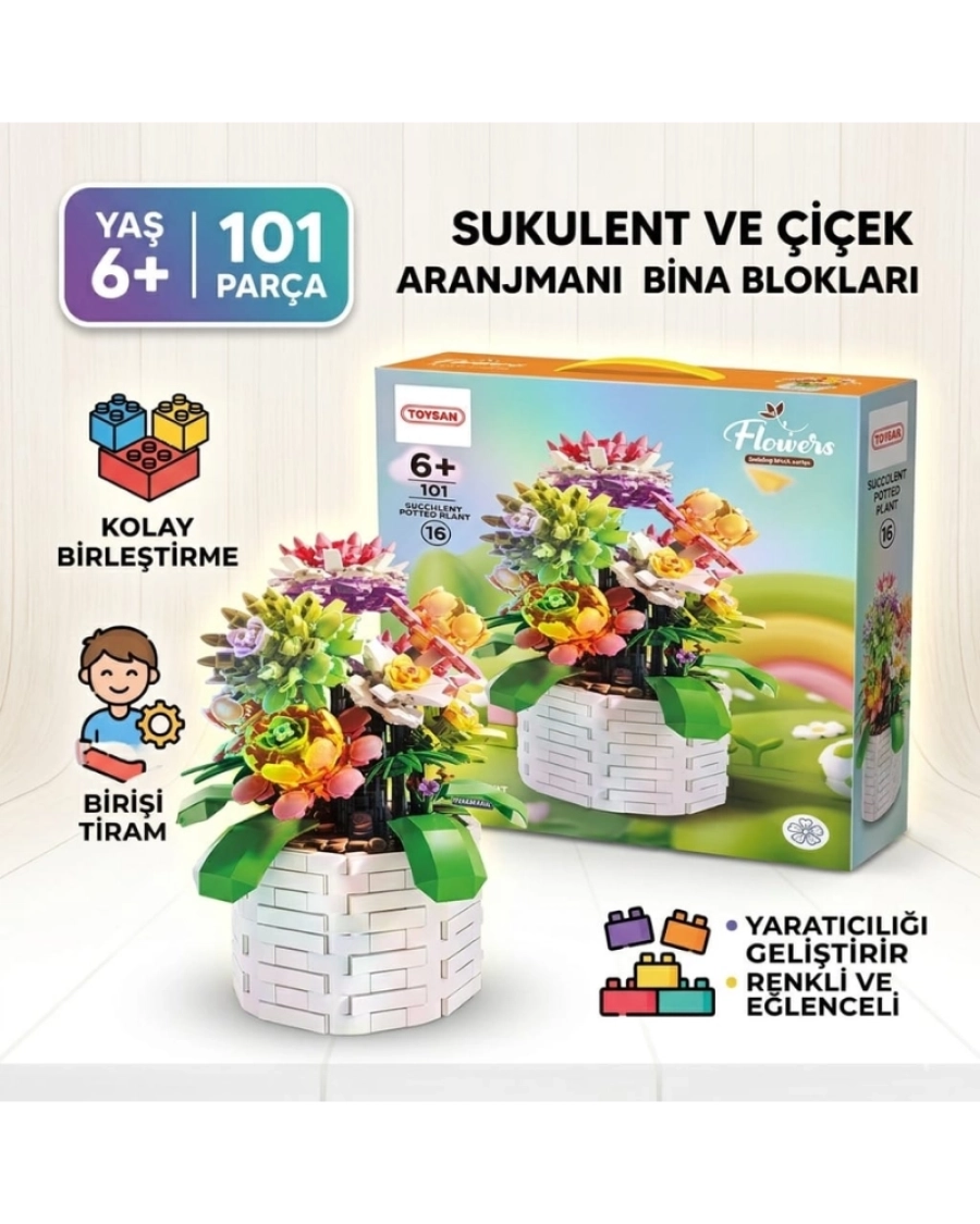 1059 PCS BLOK SAKSI ÇİÇEĞİ