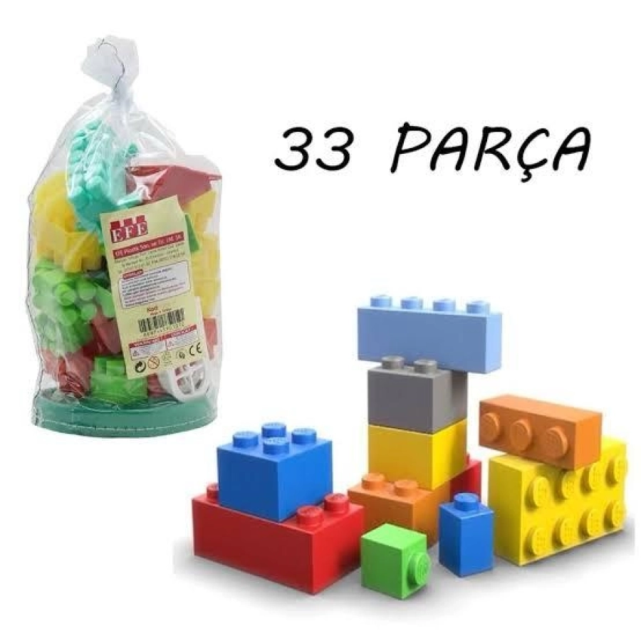 33 PARÇA LEGO