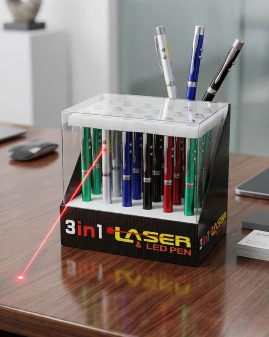 LAZERLİ FENERLİ KALEM