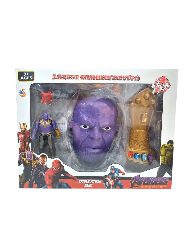 ELDİVEN VE IŞIKLI MASKE SET