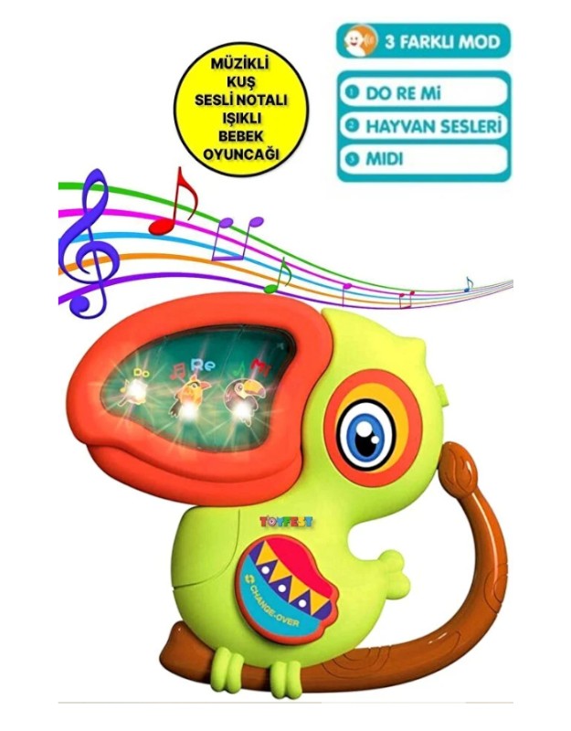 IŞIKLI MÜZİKLİ KUŞ BEBEK