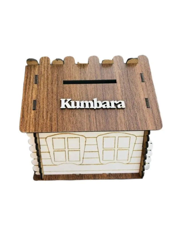AHŞAP EV KUMBARA