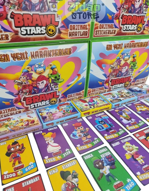 BRAWLSTARS KART 48Lİ