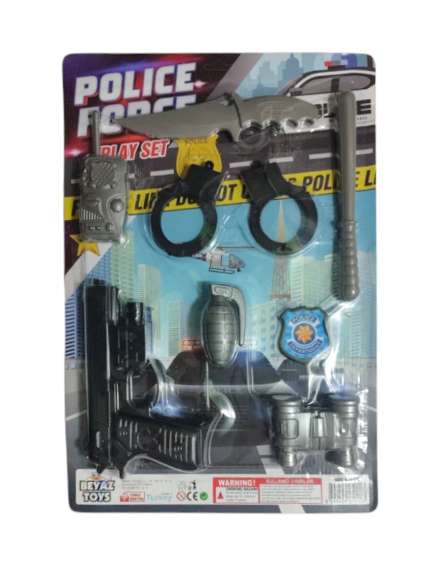 KARTELA TEKLİ POLİS SET