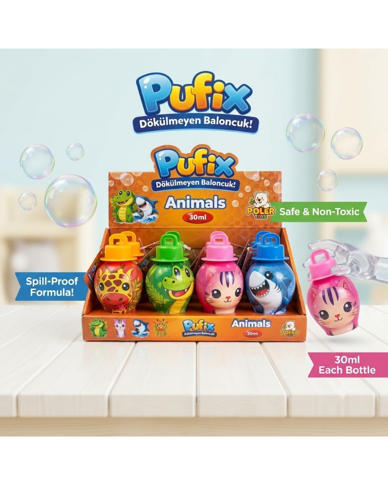 PUFİX DÖKÜLMEYEN BALONCUK
