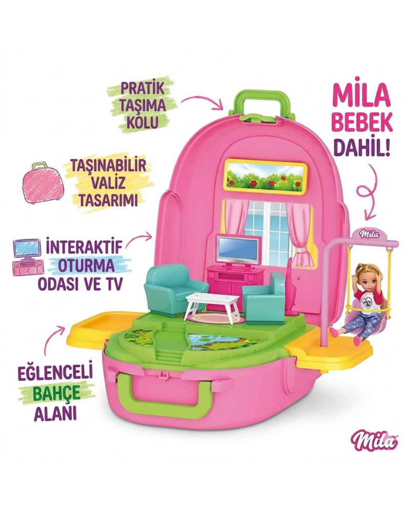 MİLA OTURMA ODASI SIRT ÇANTASI