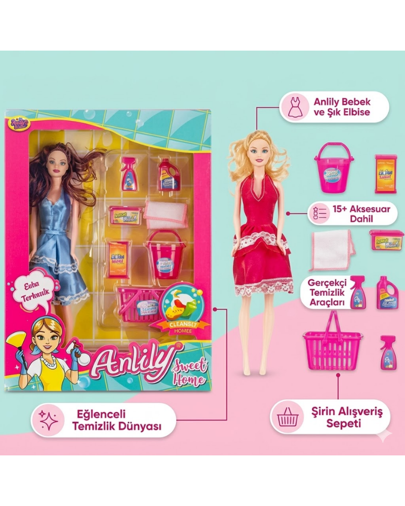 ANLILY TEMİZLİK SETLİ