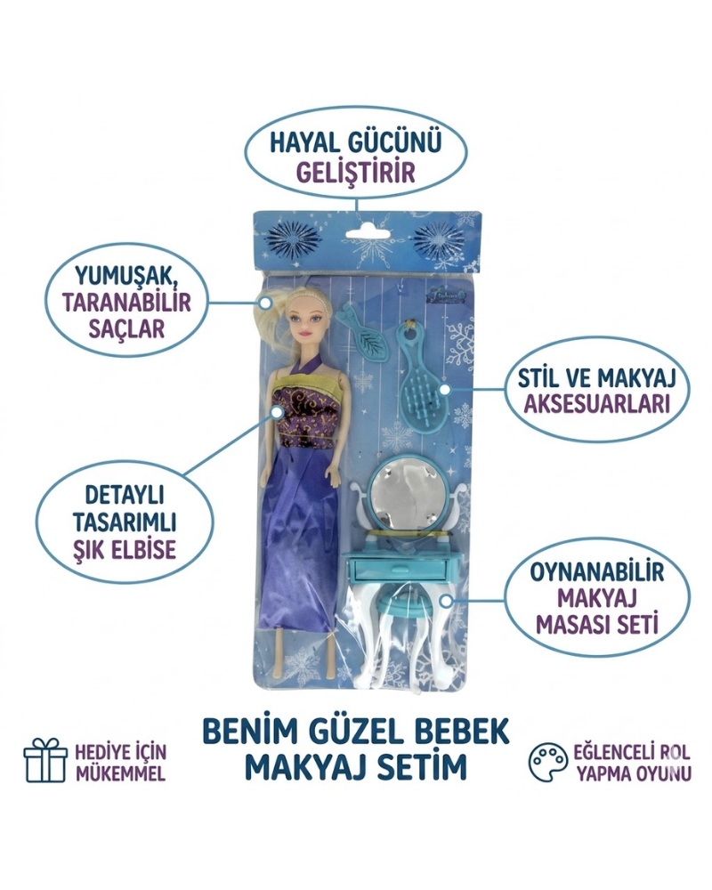 KARLAR ÜLKESİ MAKYAJ MASALI