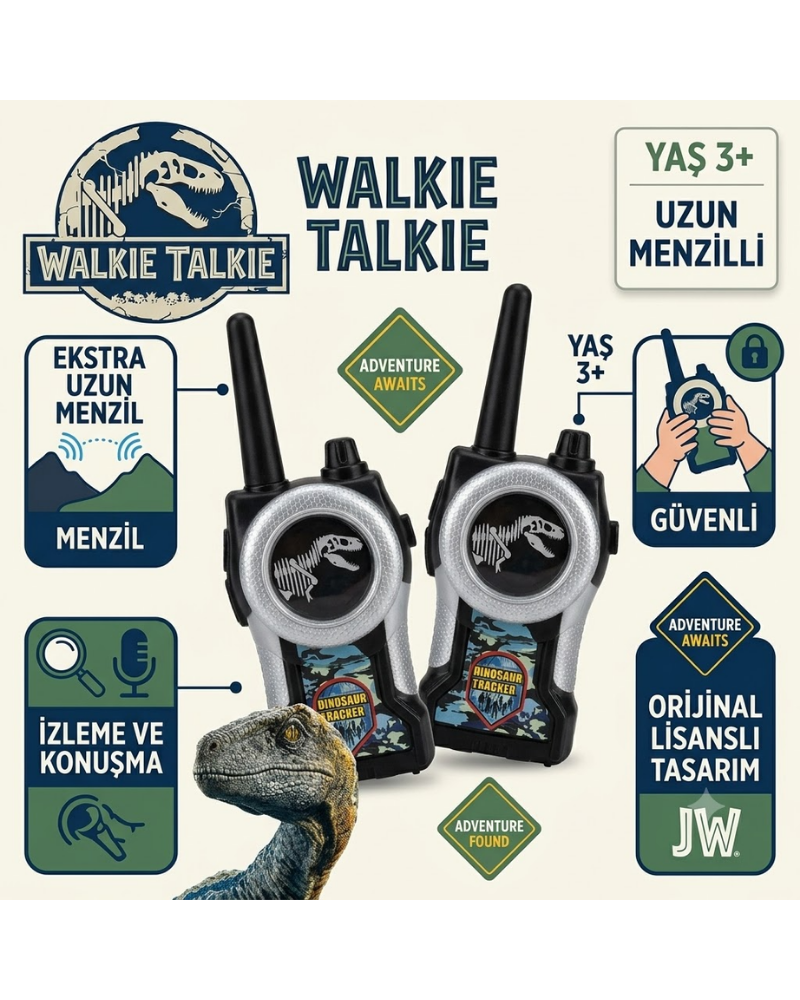 WALKIE AND TALKIE DİNO