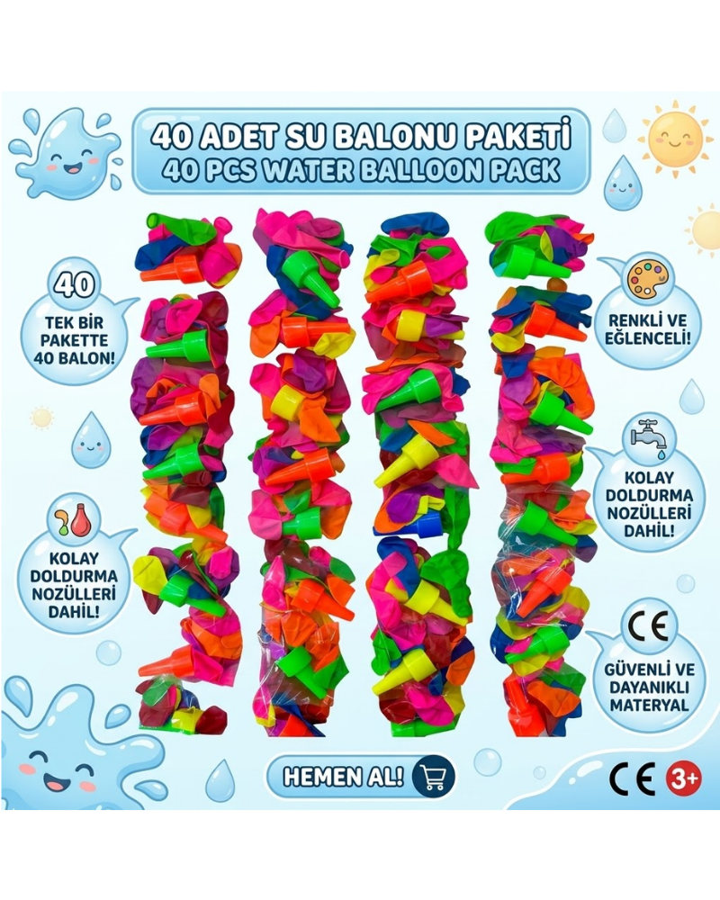 40LI SU BALONU APARATLI