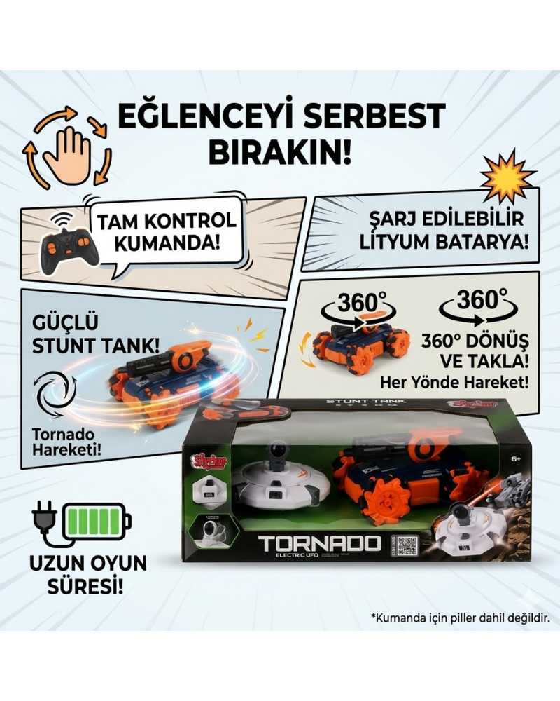 U/K F/F ŞARJLI UFO AVCISI