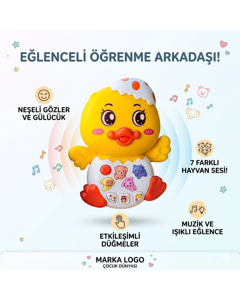 IŞIKLI MÜZİKLİ ÖRDEK