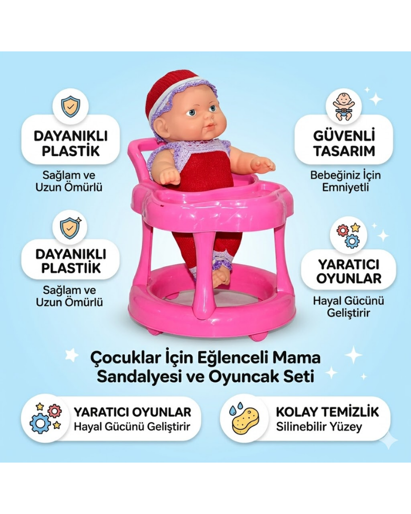 FİLELİ BEBEKLİ YÜRÜTEÇ