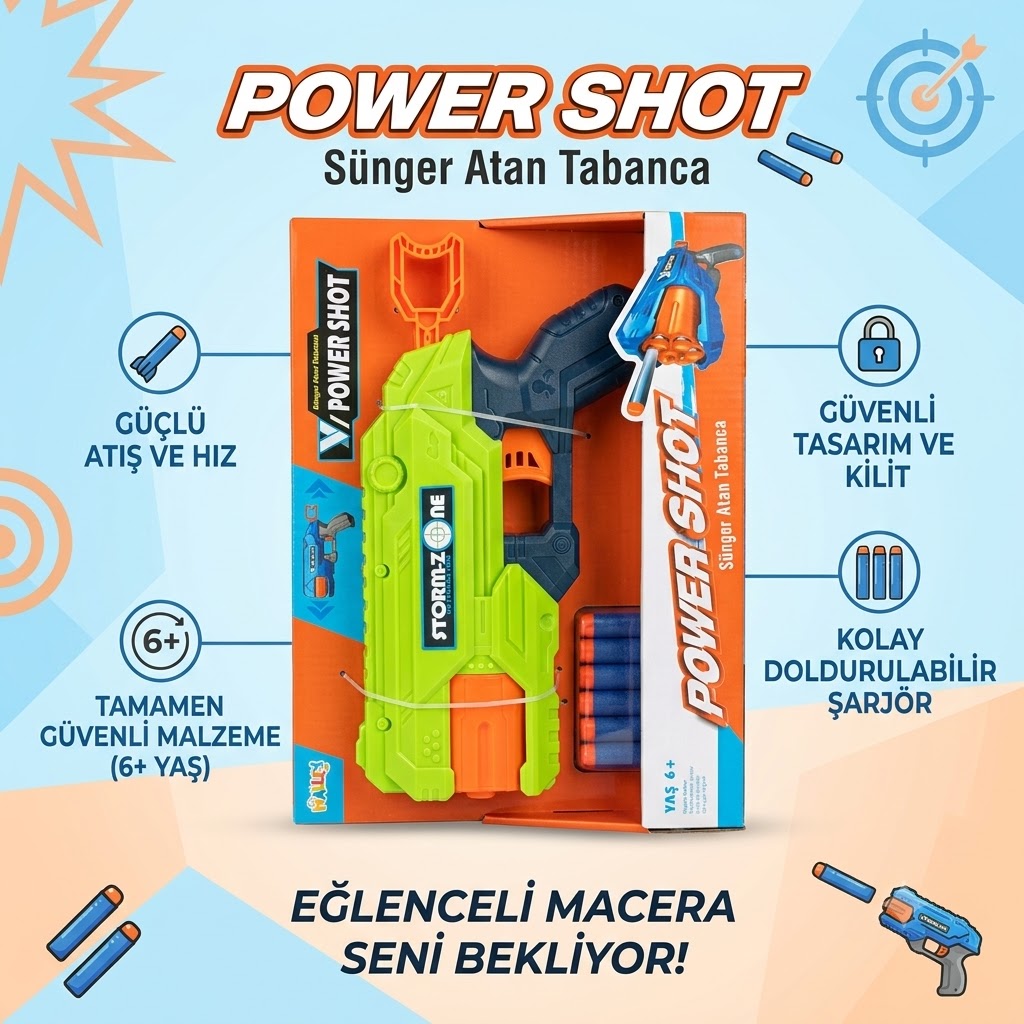 STORM-ZONE KÜÇÜK SÜNGER ATAN