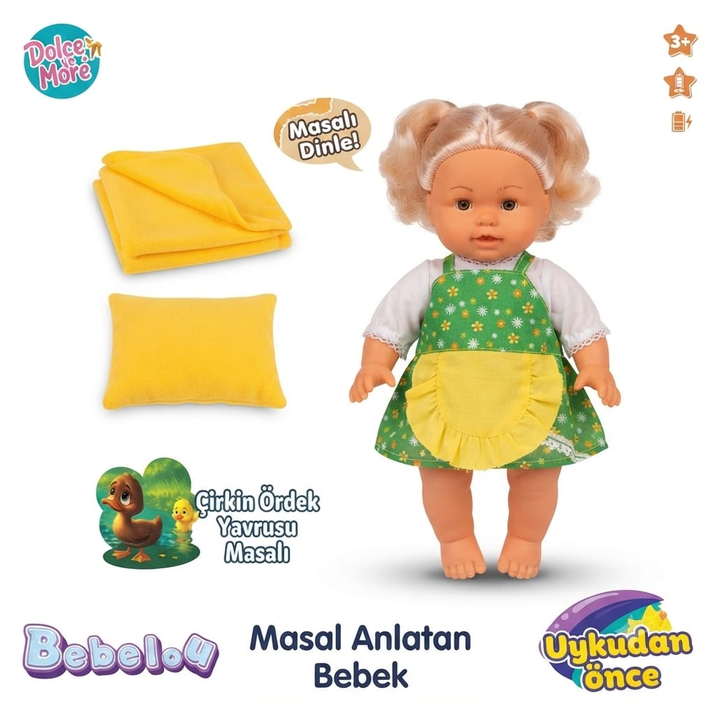 UYKUDAN ÖNCE MASAL ANLATAN ÇİRKİN ÖRDEK YAVRUSU