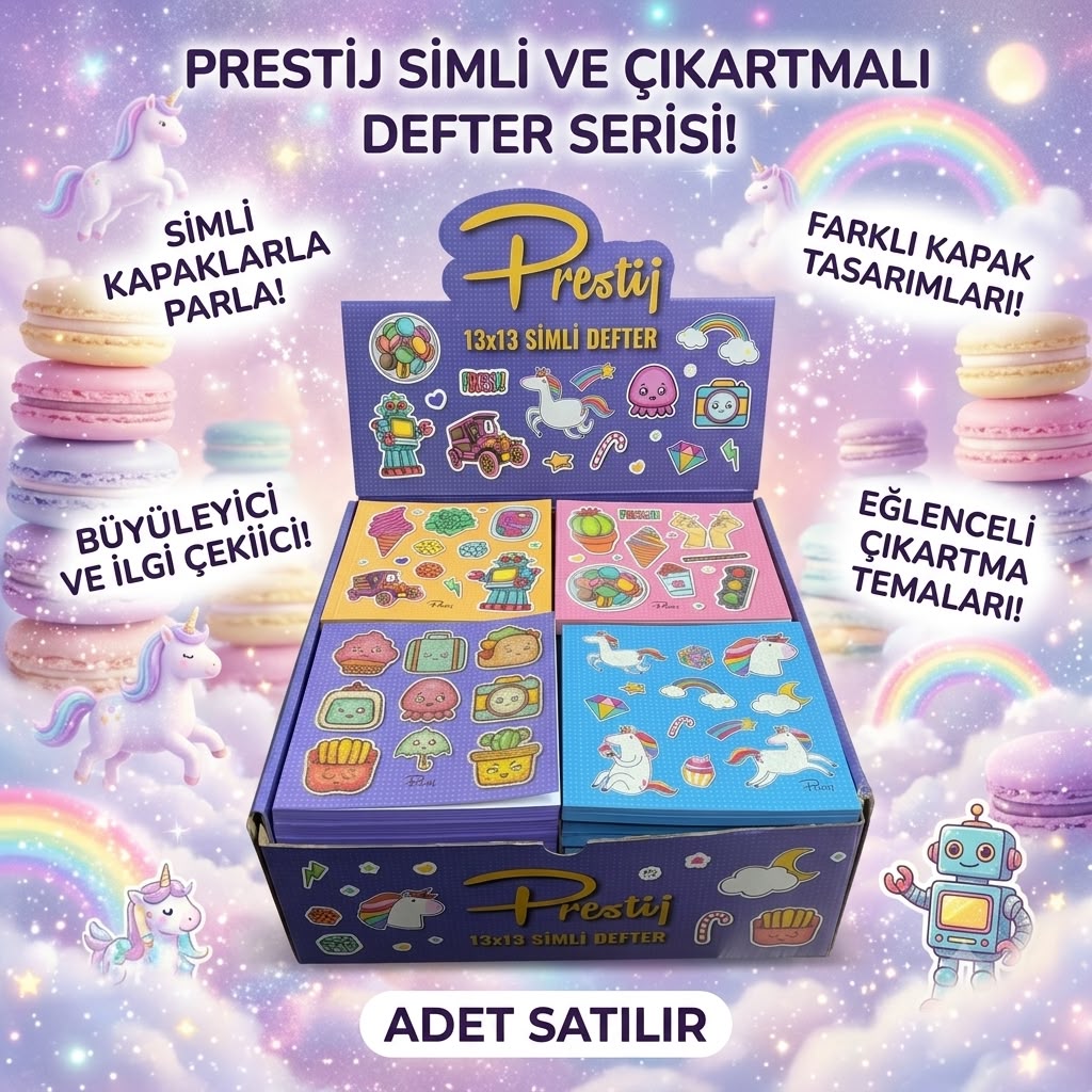 PRESTİJ SİMLİ-NEON DEFTER