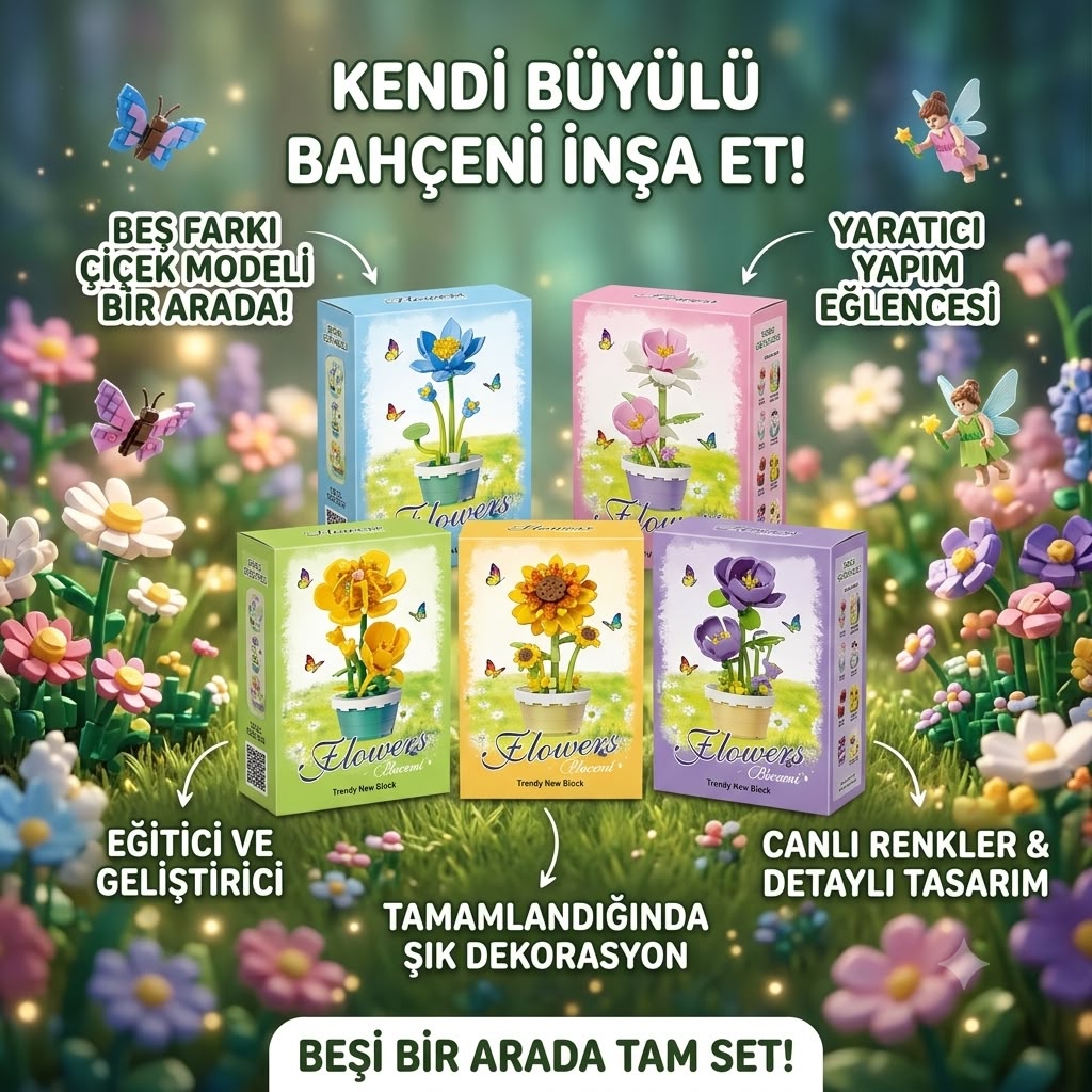 ÇİÇEK LEGO