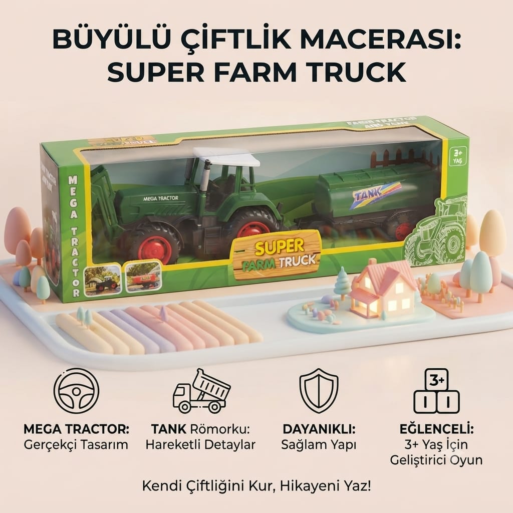 SÜRTMELİ TANKERLİ TRAKTÖR