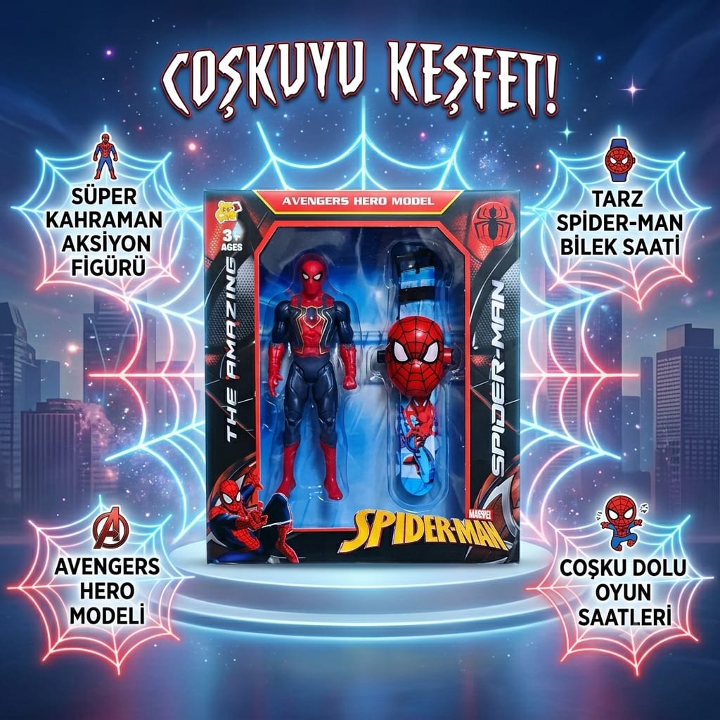 SPIDER KARAKTER VE SAATİ