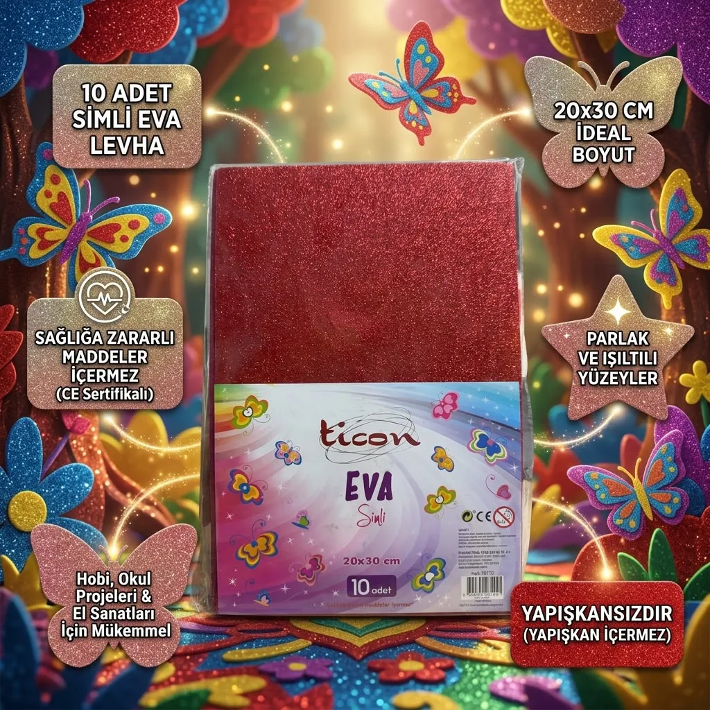 TICON 10LU SİMLİ EVA 20x30