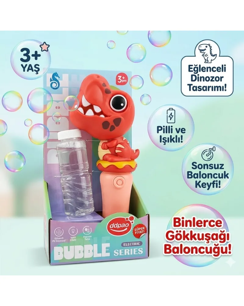 FİGÜRLÜ PİLLİ KÖPÜK ATAN TABANCA