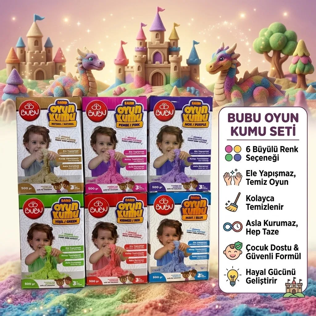 BUBU OYUN KUMU 500GR