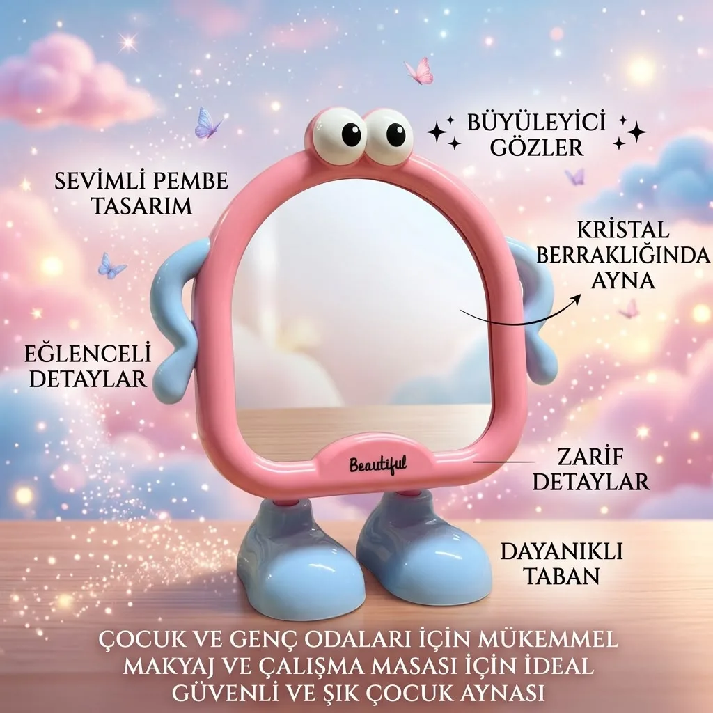 ÇOCUK AYNA ELMA,PALYAÇO,RENNA