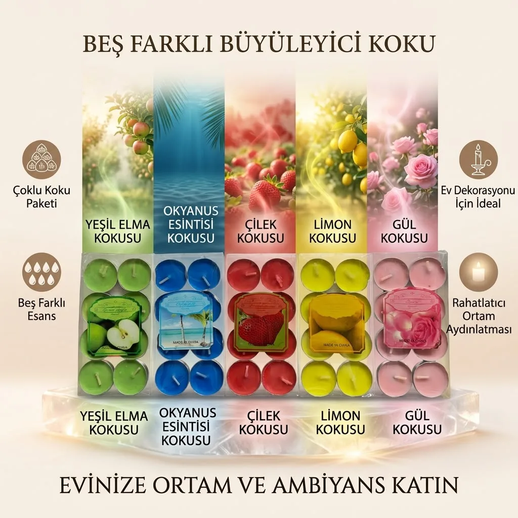 TEALIGHT MUM 8Lİ