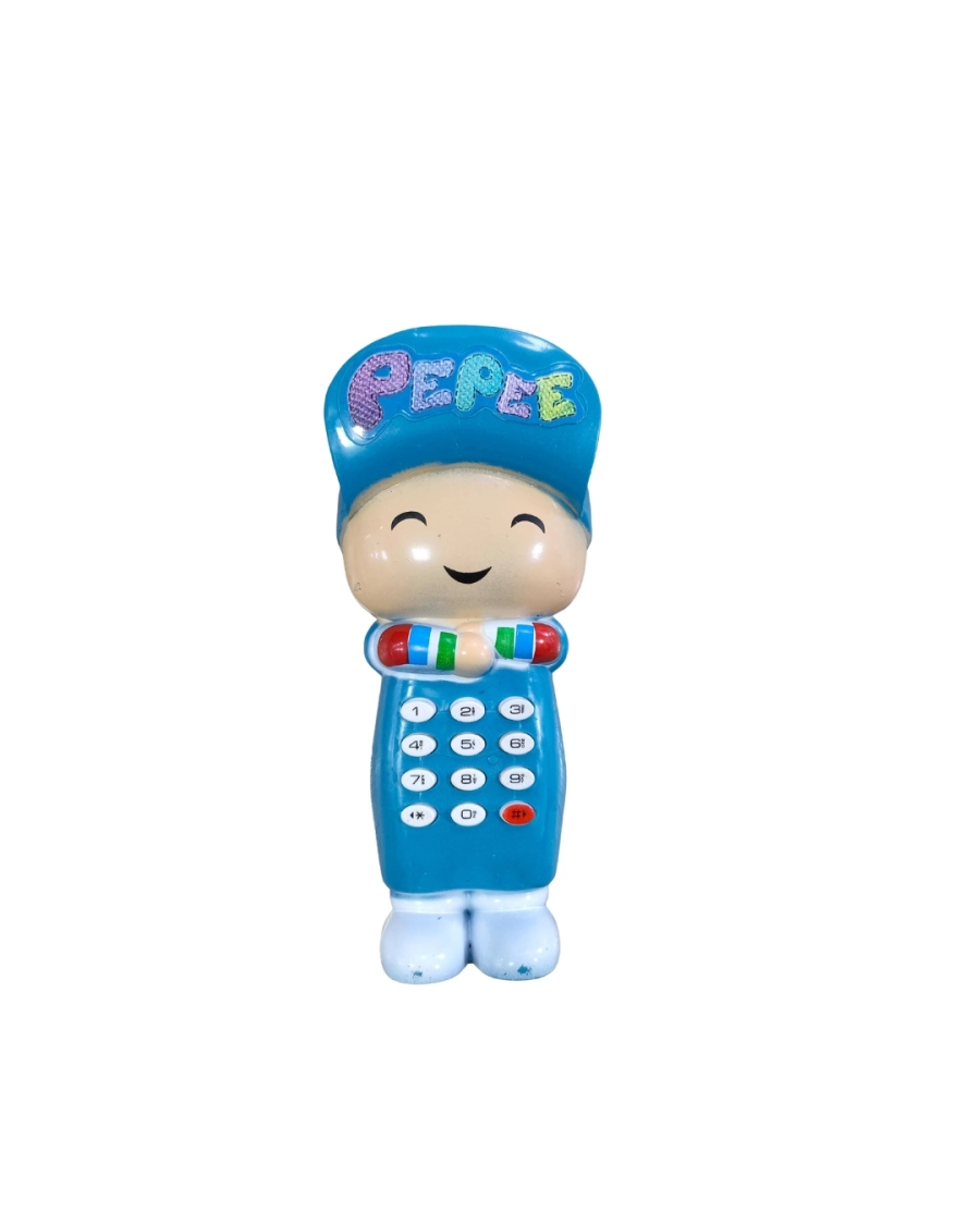ŞAPKALI MAVİ TELEFON