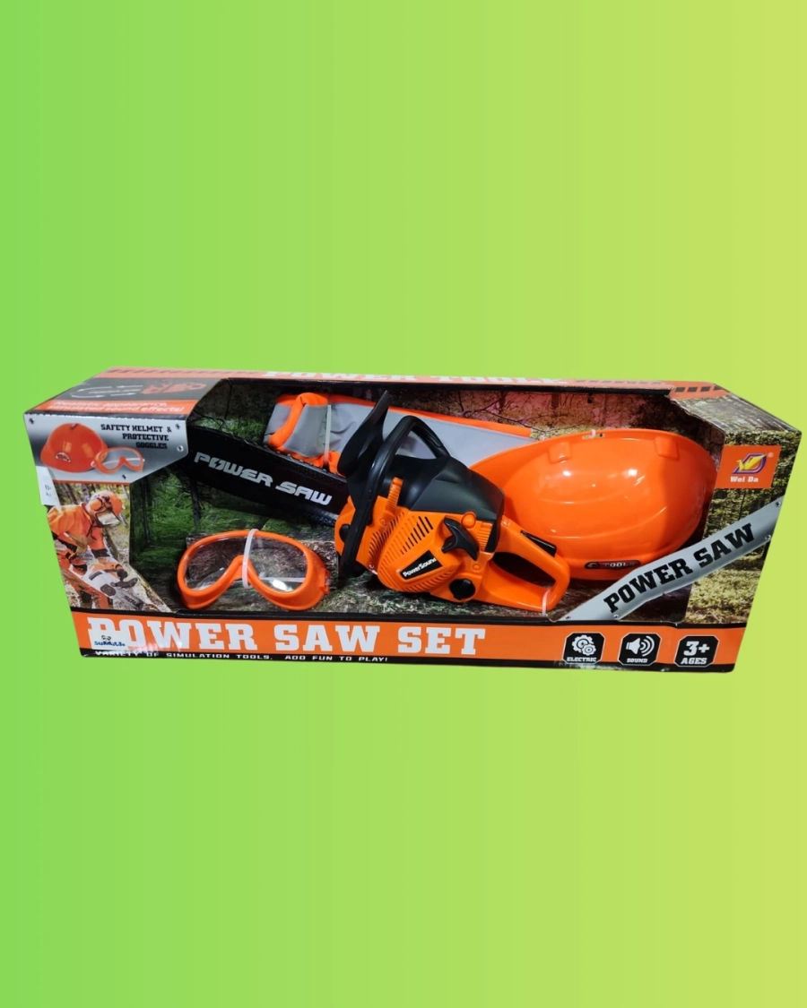 AĞAÇ TESTERESİ BARETLİ ŞAPKALI