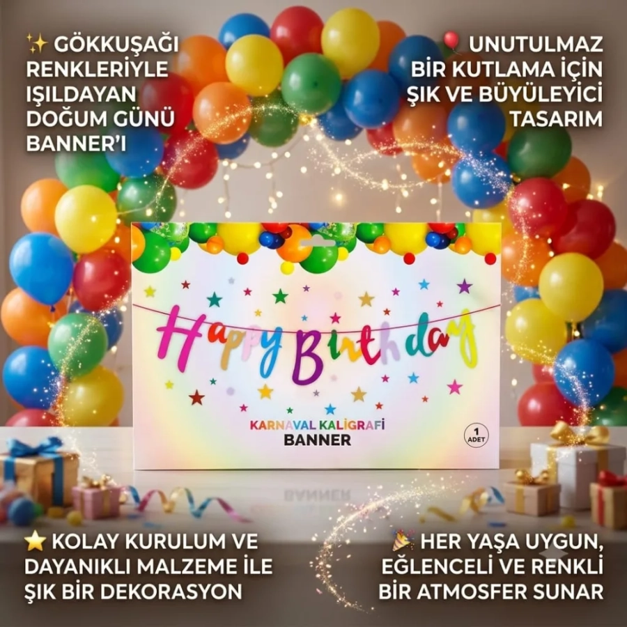 HAPPY BIRTHDAY KARNAVAL KALİG.BANNER