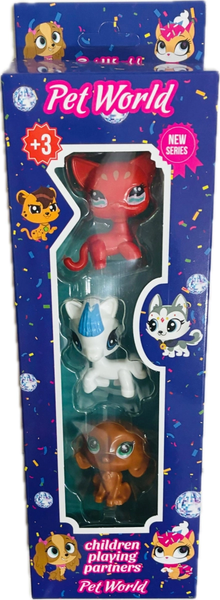 3'LÜ HAYVAN SET