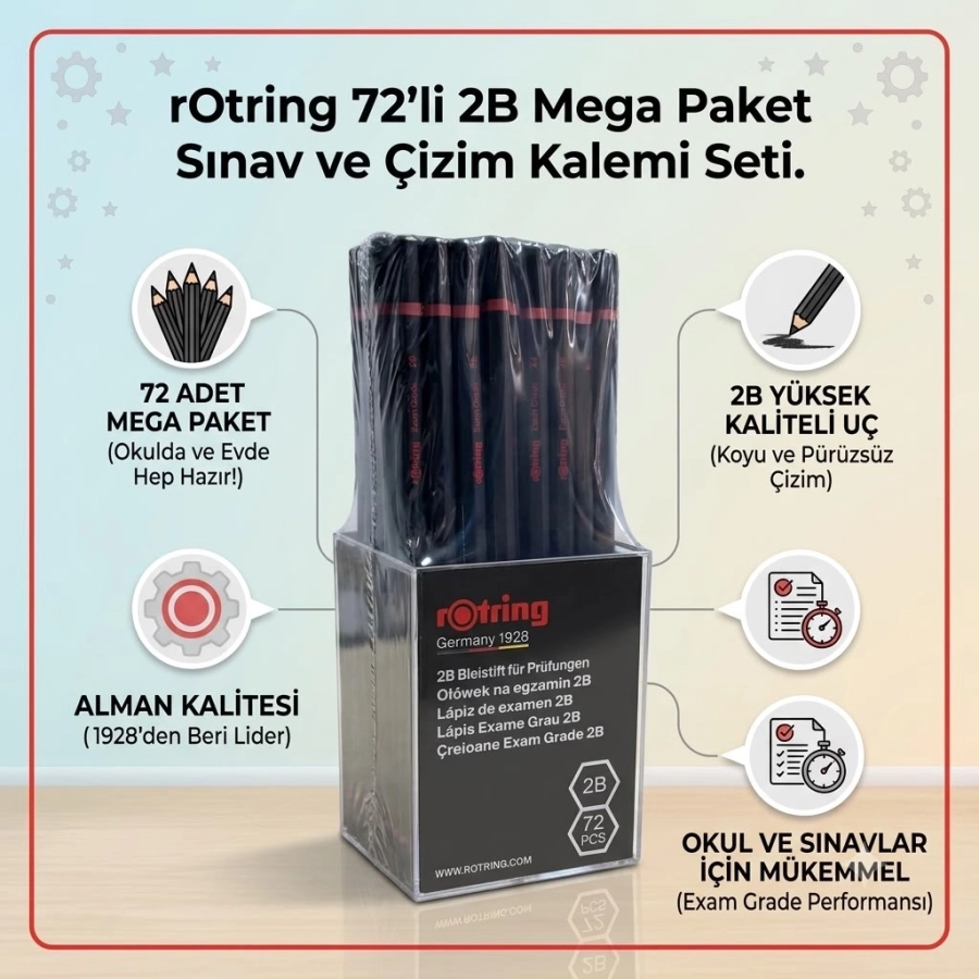 ROTRİNG KURŞUN SINAV KALEMİ