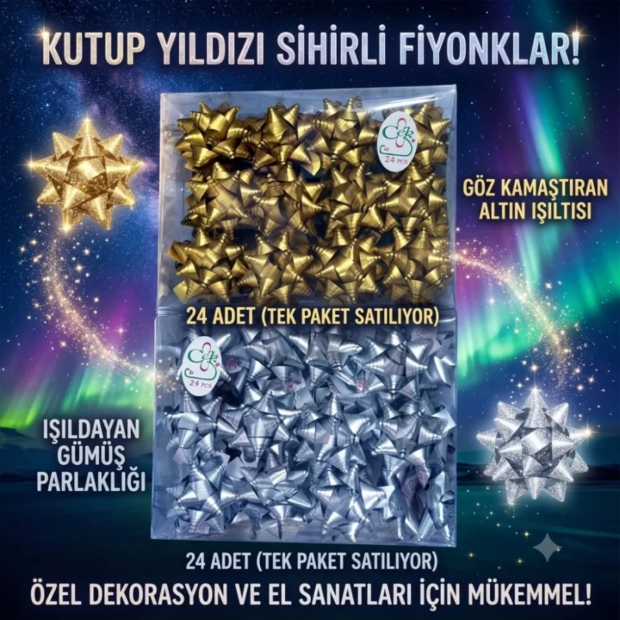 KUTUP YILDIZI METALİK FİYONK 24LÜ
