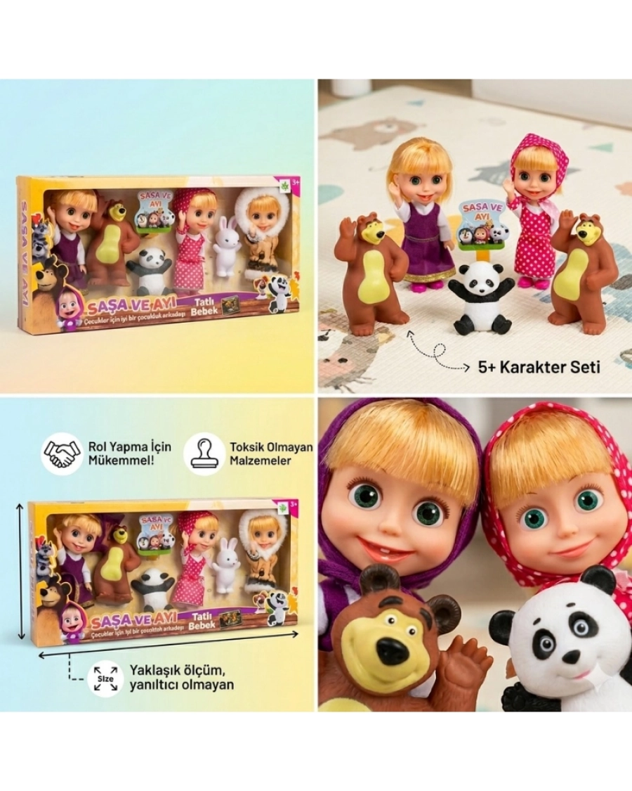 MASHA 6LI FİGÜR