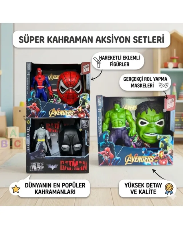 KUTUDA MASKE VE KAHRAMAN