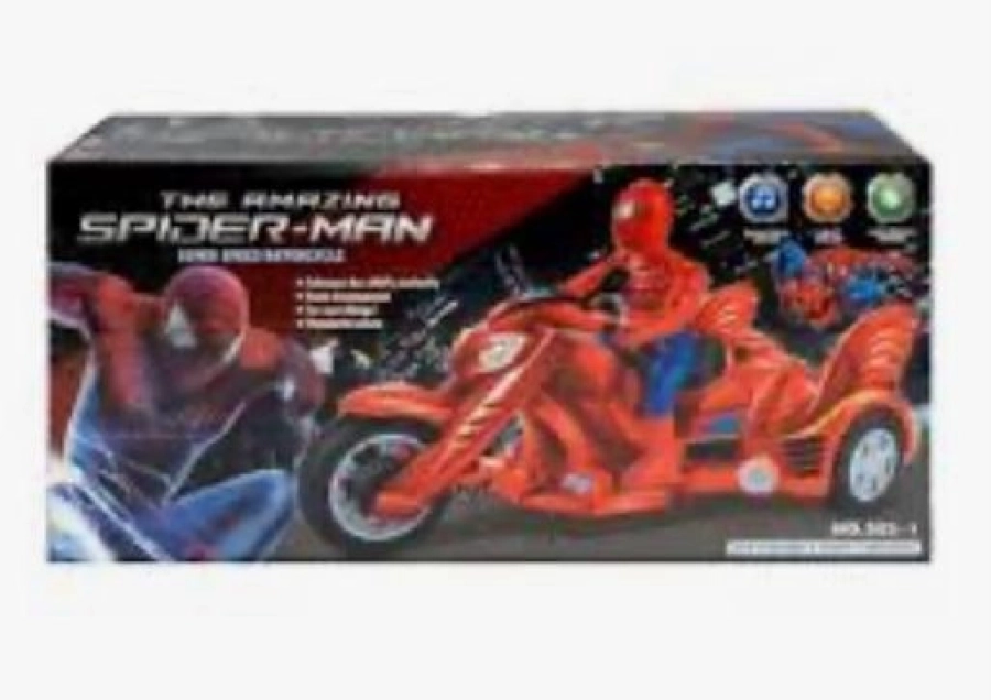 IŞIKLI MÜZİKLİ SPIDER MOTOR