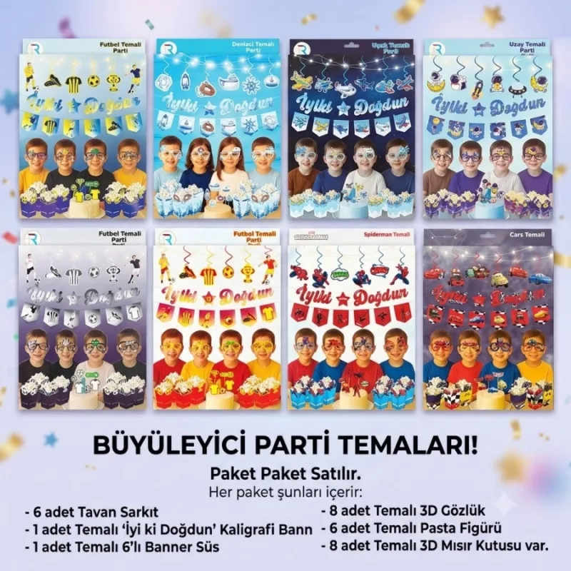İYİKİ DOĞDUN PARTİ SETİ