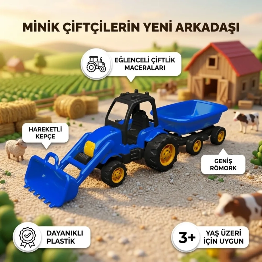 KEPÇELİ ROMÖRKLÜ TRAKTÖR