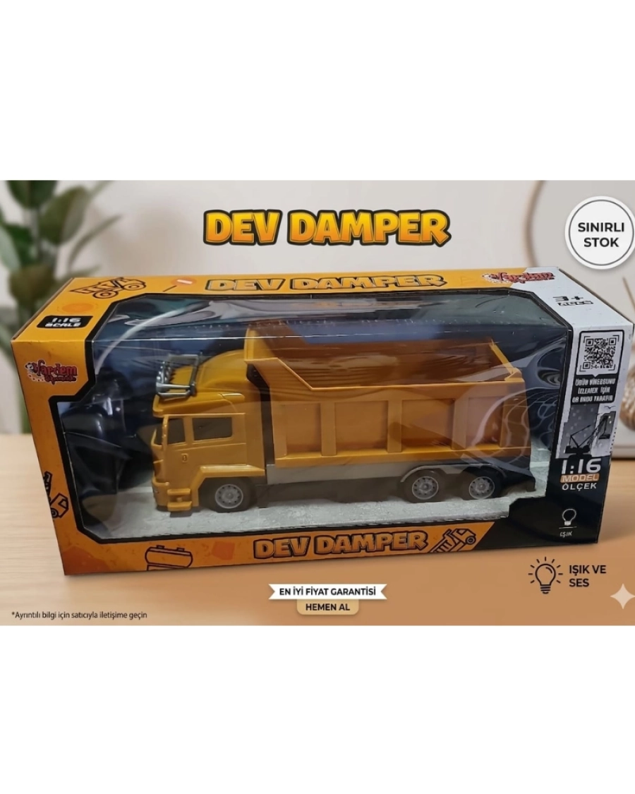 ŞARJLI DAMPERLİ KAMYON