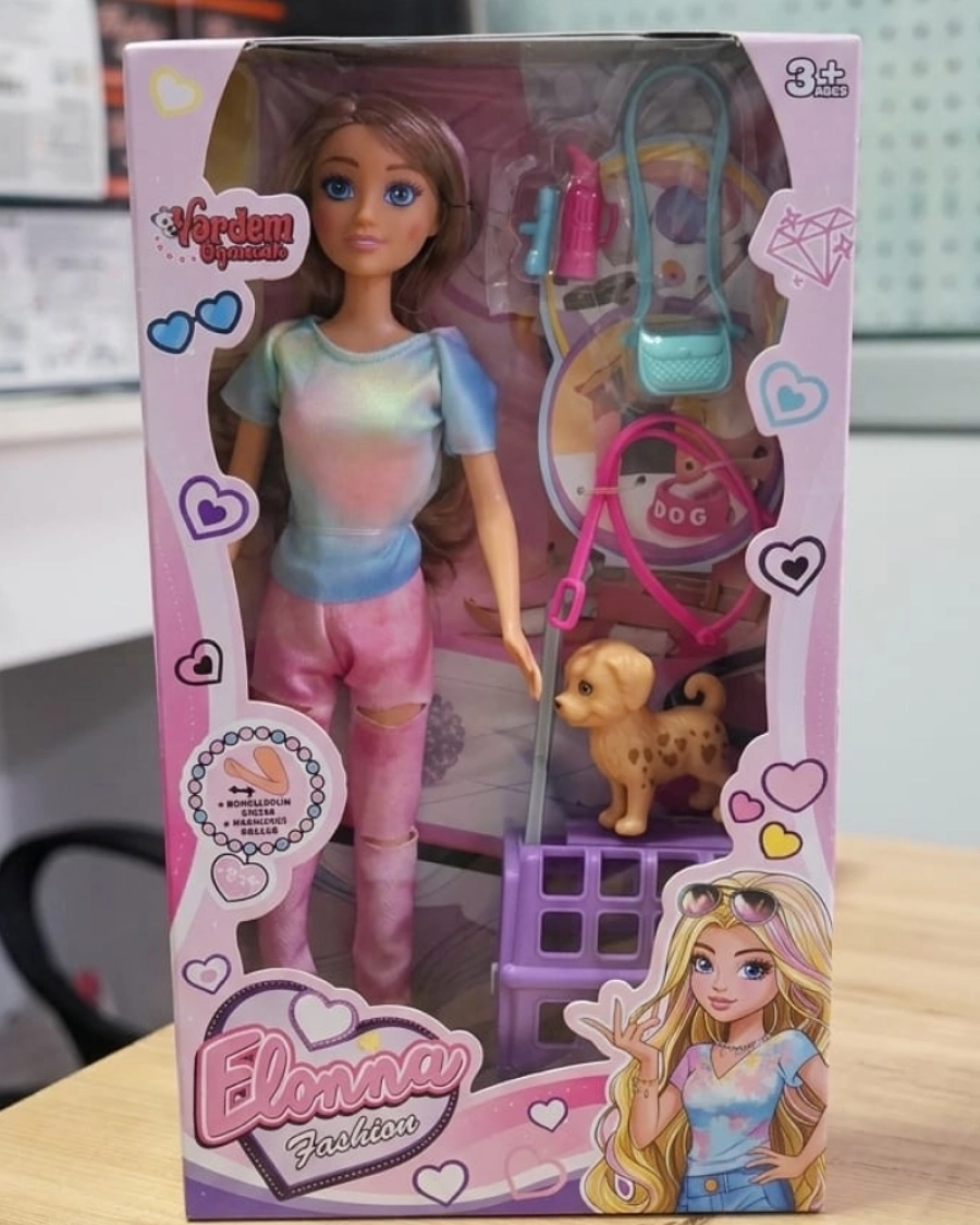 AKS.KAFESLİ KÖPEKLİ BEBEK