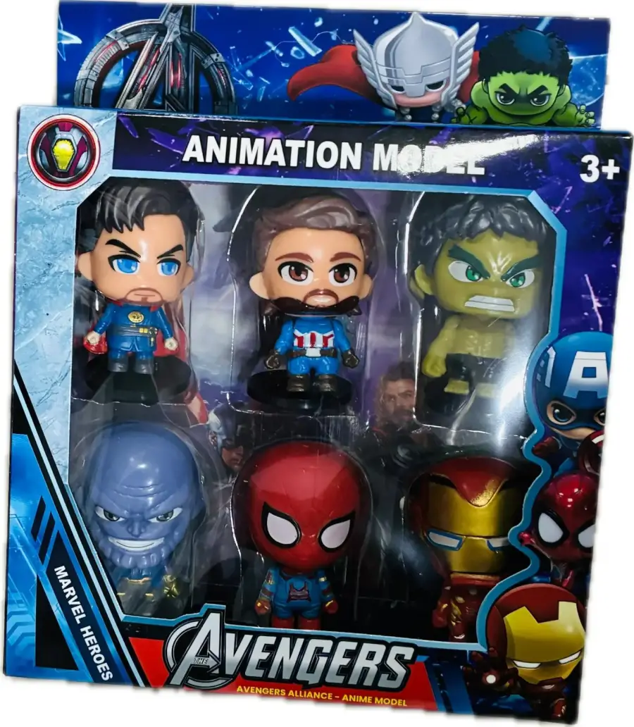 KÜÇÜK 6LI AVENGERS SET