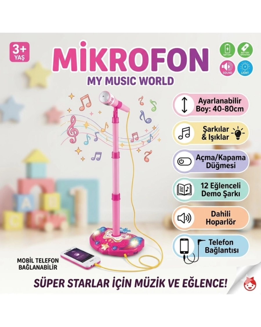 KUTUDA AYAKLI MİKROFON
