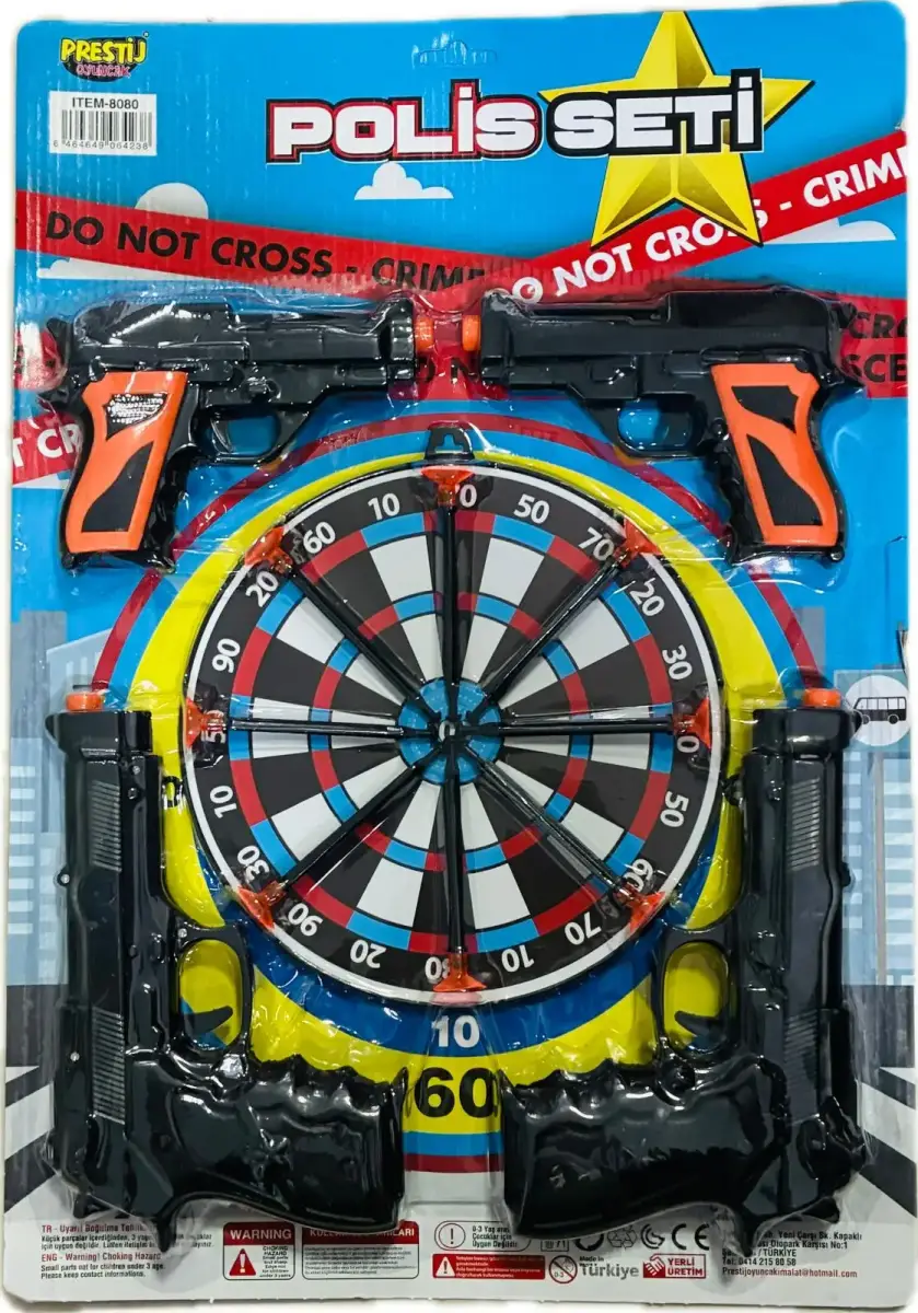 4 TABANCALI POLİS SET